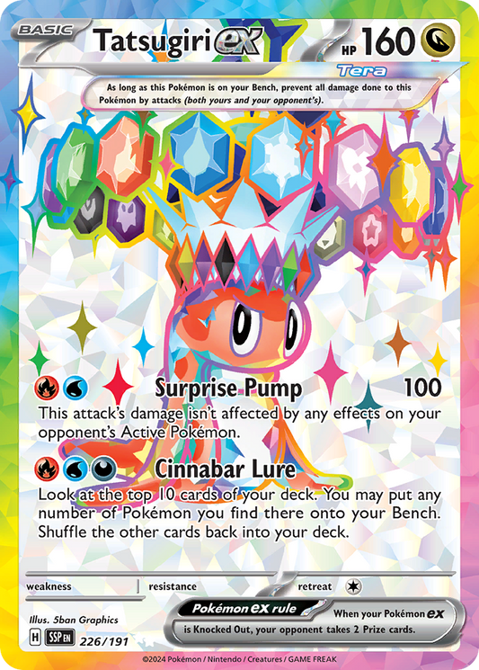 Tatsugiri ex - Surging Sparks (Ultra Rare) [SSP-226] English / Near Mint / Normal