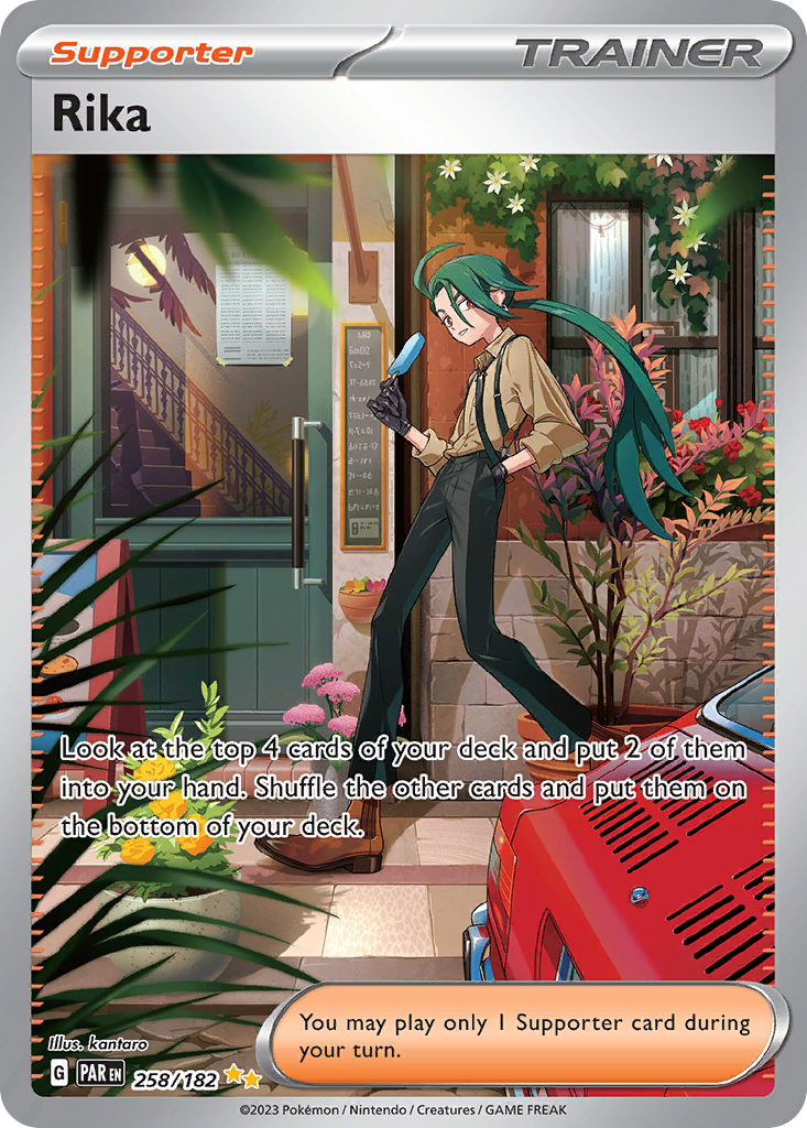Rika - Paradox Rift (Special Illustration Rare) [PAR-258] English / Near Mint / Normal