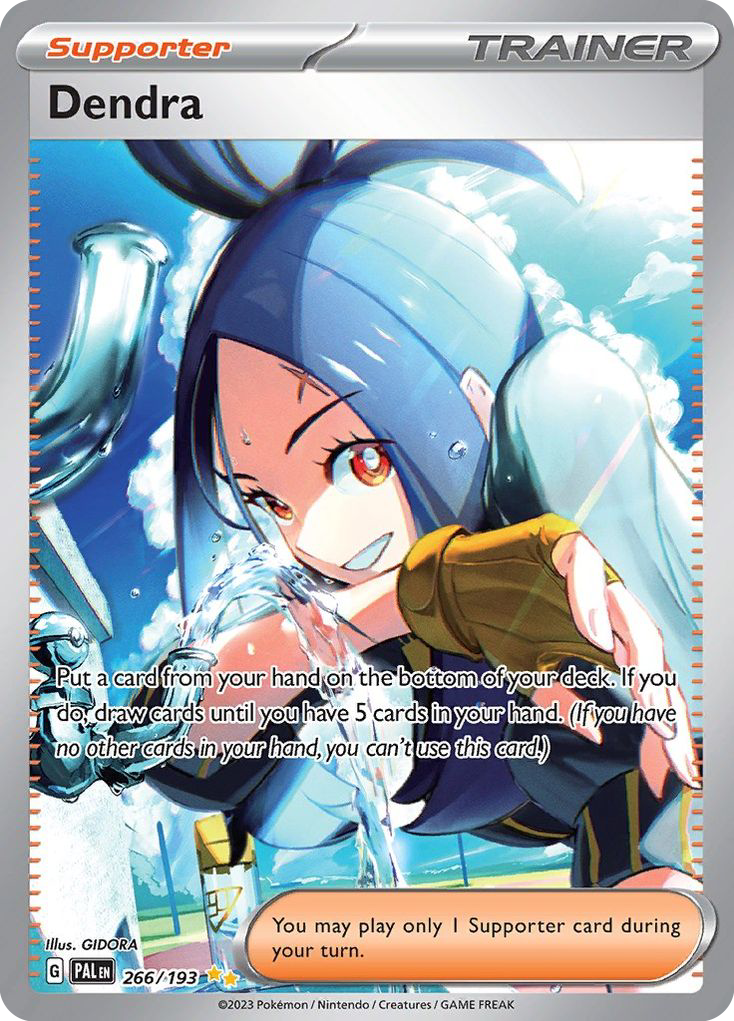 Dendra - Paldea Evolved (Special Illustration Rare) [PAL-266] English / Near Mint / Normal