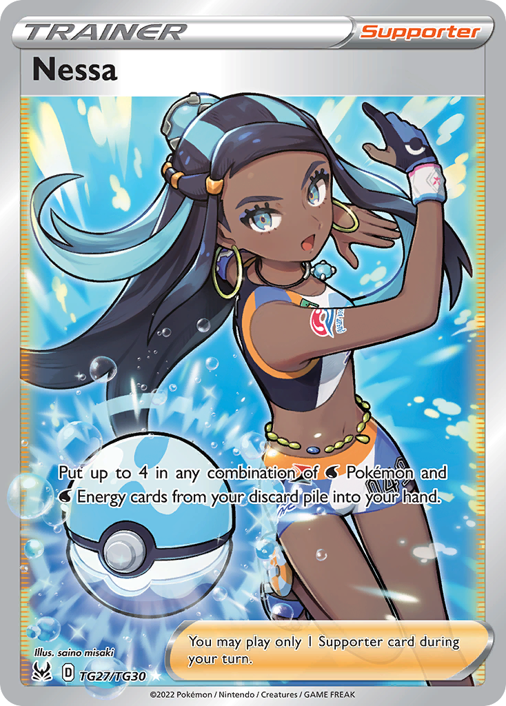 Nessa - Lost Origin Trainer Gallery (Rare Ultra) [LOR-TG27] English / Near Mint / Normal